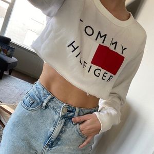 Cropped sweatshirt